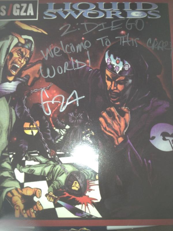 GZA backstage