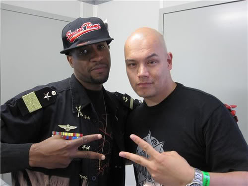 Masta Ace backstage