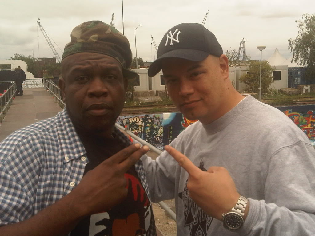 Jeru the Damaja backstage
